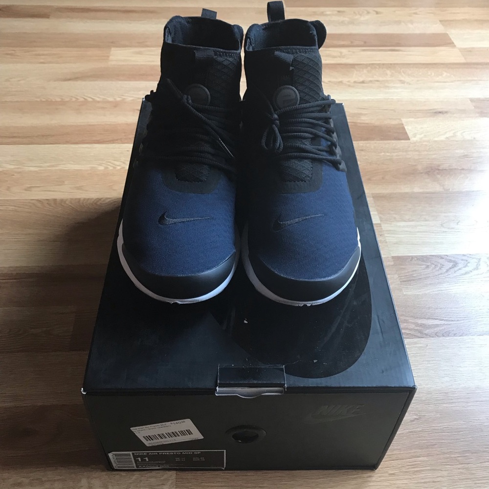Nike Air Presto Mid Utility SP Obsidian sz 11 Worn